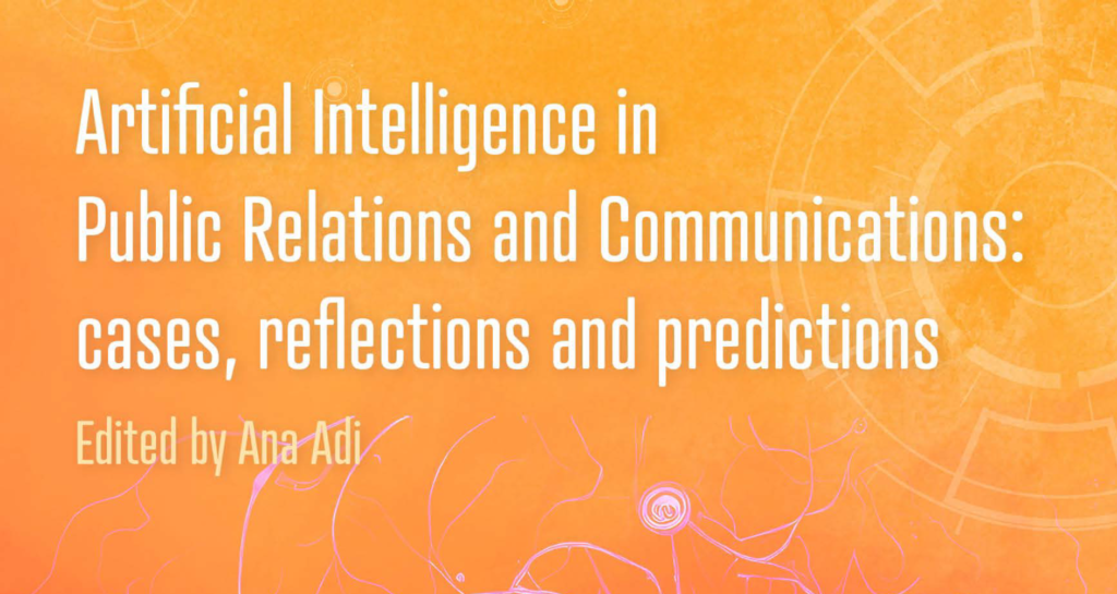 AI in PR book cover