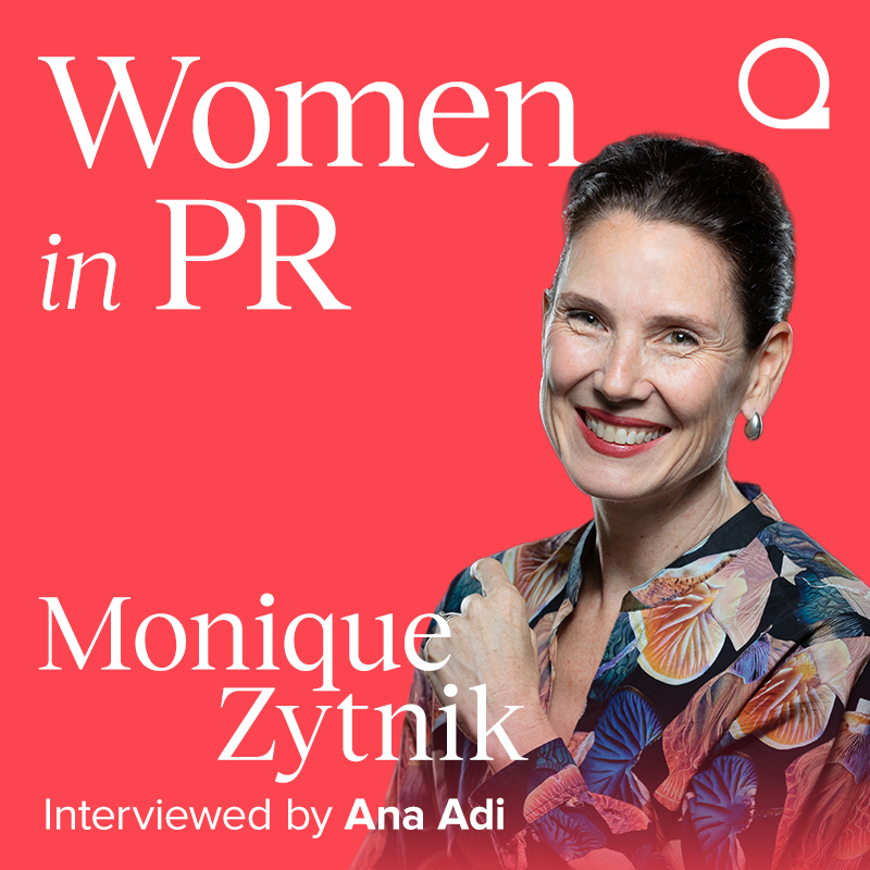 Monique Zytnik for the Women in PR podcast