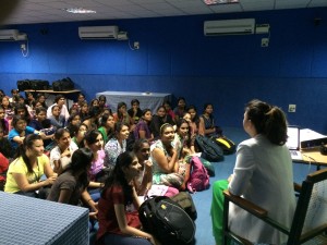 Ana Adi - lecture at Ethiraj College 